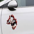thumbnail image 3 of LAICAIW 3D Wolf Head Sticker Wolf PVC Car Sticker Waterproof 2 Pieces Wolf Head Car Sticker Funny 3D Sticker Realistic 3D Car Sticker Wolf Head Motorcycle Sticker Personality Car Sticker 18 x 25 cm, 3 of 7