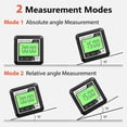 thumbnail image 4 of Amdohai 3in1 Magnetic Inclinator Digital Level and Angle Finder Versatile 4 * 90° Inclinometer LCD Display Dipmeter Gauge 4 Unit Switchable, 4 of 8