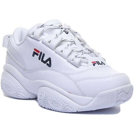 

Fila Provenance Women s Lace Up Chunky Sole Sneakers In White Size 8.5