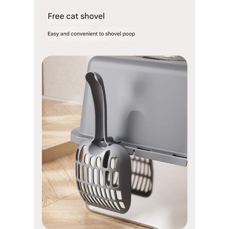 Odors Resistant Enclosed Felines Litter Boxes Large Size Enclosed Cats Potty Boxes