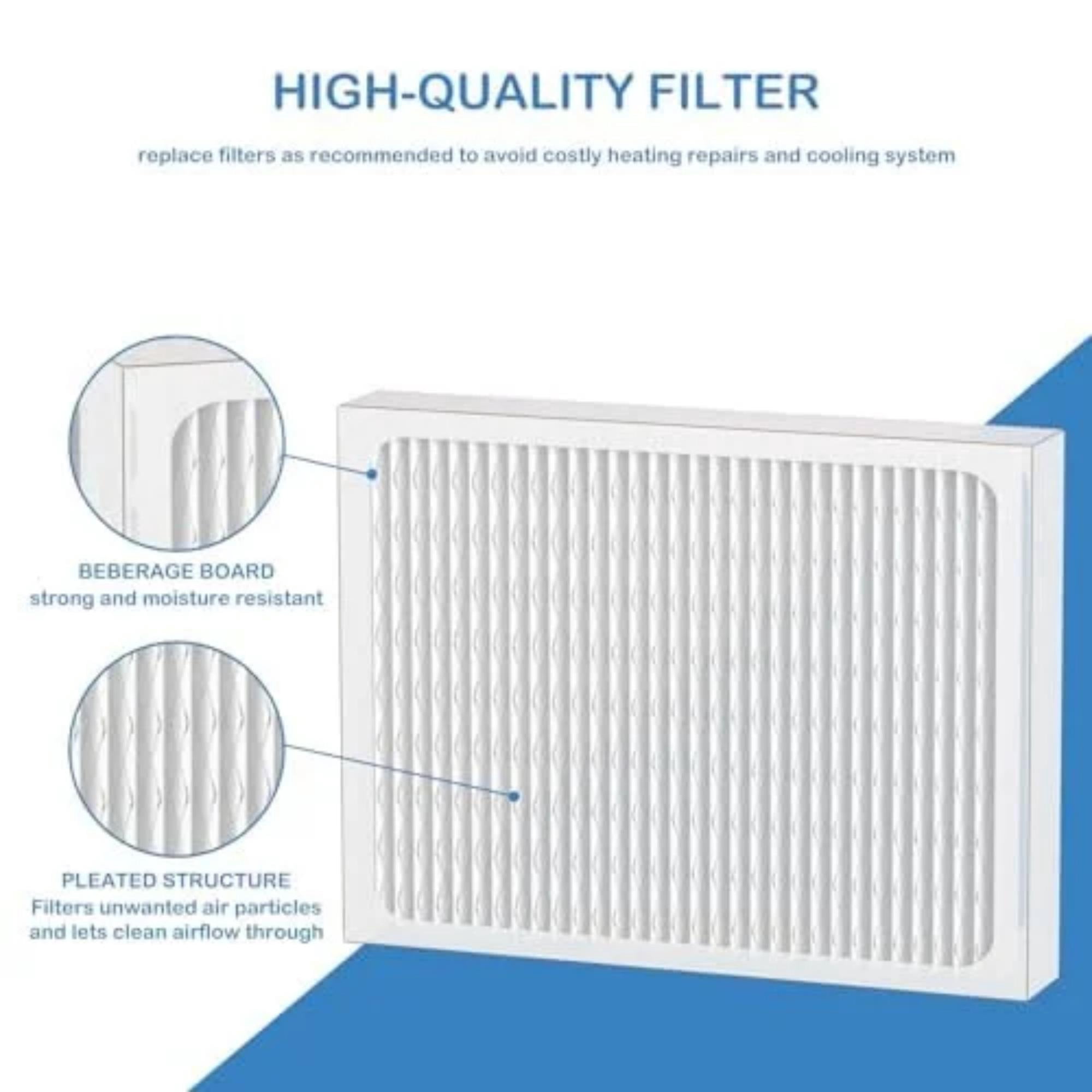 Dehumidifier Filter Replacement 14 x 17.5 x1.75 MERV 13  Compatible with Santa Fe Advance90 & Honeywell humidifier filter replacement (4 Pack)