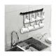 thumbnail image 4 of Gancho de cocina para tazas, palas, cucharas, gancho moderno y sencillo de longitud, gancho para montaje en pared, 4 of 7