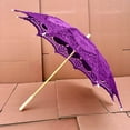 thumbnail image 4 of Lace Photography Umbrella Wedding Dance Props Decorative Wooden Handle 82cm Diameter Bridal Event Photoshoot Accessory Not For Sun Rain, 4 of 8