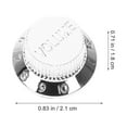 thumbnail image 2 of OUNONA 4Ud Perillas Para Volumen De Guitarra Eléctrica Color Plata Compatibles Con Varios Instrumentos, 2 of 7
