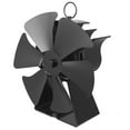 thumbnail image 3 of Eco-Friendly Fireplace Fan 6B1adeswithout Electricity Heat Powered Stove Fan, 3 of 6