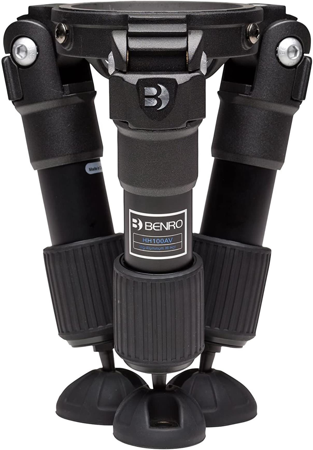 Benro HH75AV Video Hi-Hat Tripod with 75mm Bowl, 165lbs Capacity, 11" Max Height