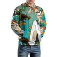 thumbnail image 5 of Phineas And Ferb Unisex Sweatshirts Loose Pullover Sweater Hooded Hoodie 3D Printing Jacket Winter Fall Clothes 4XL, 5 of 7