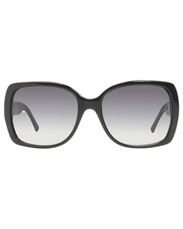 Celine Rectangular Women Sunglasses CL40214U 01A Black Frame with Grey Lens Made in Italy 57mm Walmart