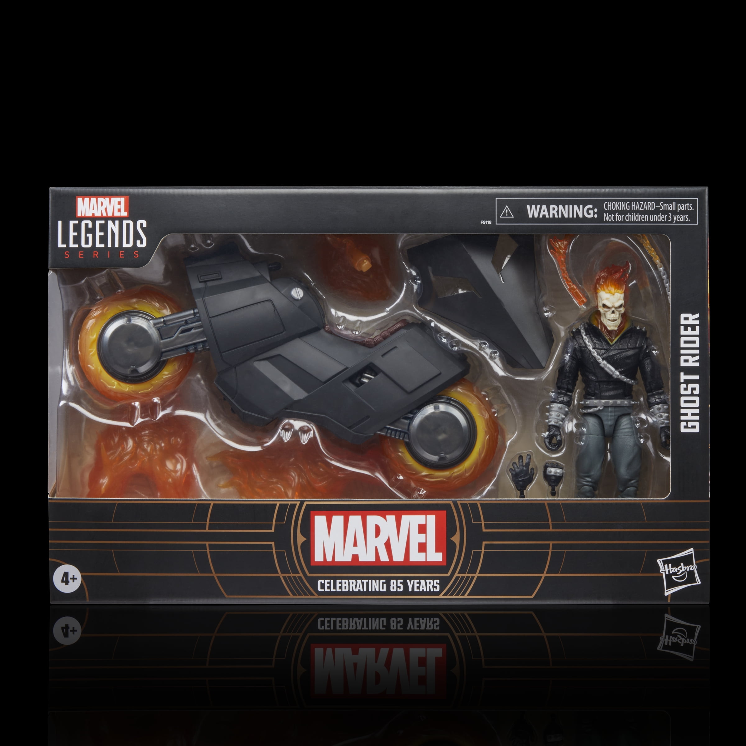 Marvel Legends Series Ghost Rider, 6" Comics Collectible Action Figure with Motorcycle