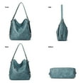 thumbnail image 4 of Arcticwind 3PCS Hobo Crossbody Bags Set for Women,Purses,Shoulder Handbags,3 in 1 Convertible Backpack for Ladies Shoulder Bags Satchel Bags,PU Leather,with Wallet Adjustable Straps for Ladies Tote, 4 of 9