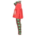 thumbnail image 3 of Unique Baby Girls 3 Piece Merry Christmas Legging Set Outfit (8Y, Red), 3 of 5