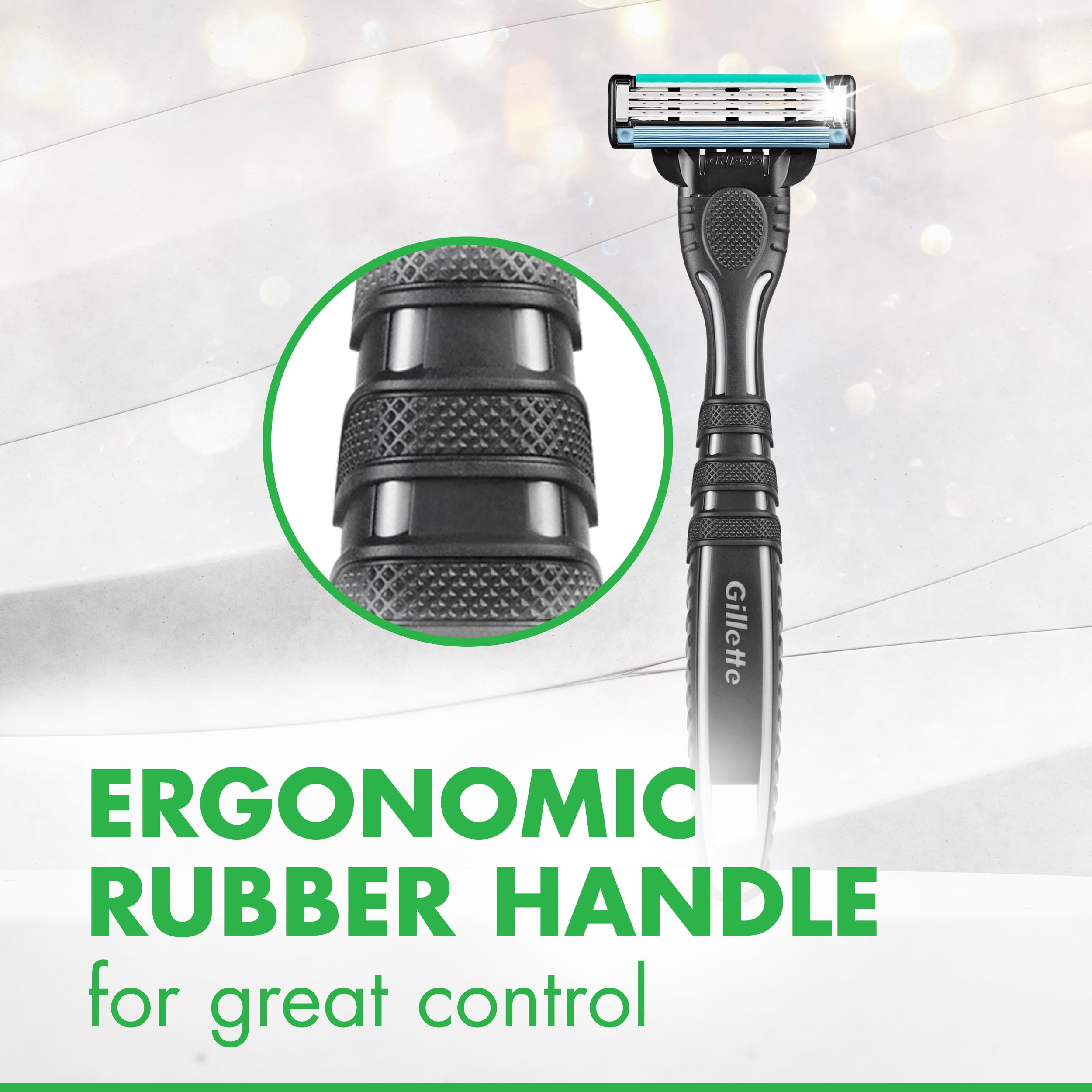 Gillette Mach3 Sensitive Men Disposable Razor 3 Blade with Lubrastrip  Pivoting Head for Close Comfortable Shave - Walmart.com