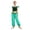 Green, variant on iiniim Flying Sleeve Jumpsuits for Girls Halloween Princess Cosplay Role-playing Hot Pink 16