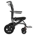 thumbnail image 4 of Anvazise Folding Transport Wheelchair,Portable Wheelchairs for Adults and Seniors,Ultra-Light Wheelchair,Black, 4 of 10