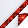 thumbnail image 6 of Geometric Snowflakes Christmas Wrapping Paper Rolls, Geometric Snowflakes Holiday Gift Wrapping Paper Merry Christmas, 6 of 7