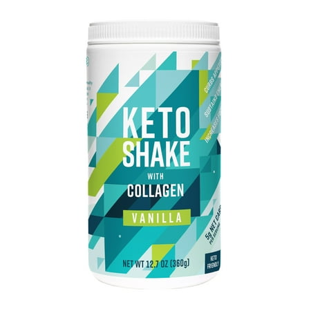 360 Nutrition Keto Shake, Vanilla, 12.7oz