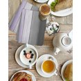 thumbnail image 4 of Purple Gray Ombre Kitchen Dish Towels for Drying Dishes Set of 4, Vintage Country Wooden Waffle Weave Microfiber Hand Tea Bathroom Towels Quick Dry & Absorbent Towel 15.7x23.6, 4 of 7