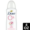 thumbnail image 3 of Dove 0% Aluminum Women's Deodorant Spray, Rose Petals, 4 oz, 3 of 9