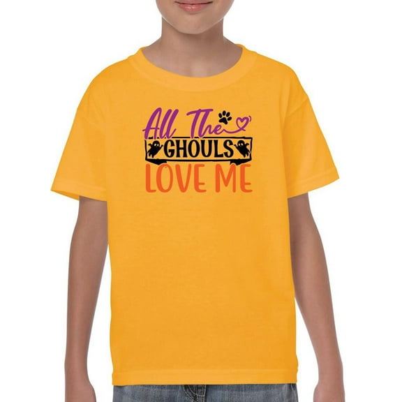 Ghouls Love Me T-Shirt Juniors -Image by Shutterstock,  Medium
