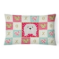 thumbnail image 1 of Carolines Treasures CK5215PW1216 12 x 3 x 16 Po Lhasa Apso Love Toile Tissu Coussin Décoratif, 1 of 4