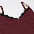 thumbnail image 4 of CHUANK Ichuanyi Blouse à Imprimé Sans Manches à Col en V pour Femmes, Décontractée, Ample, à Fermeture Éclair, 4 of 9