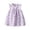 Purple, variant on REDARER Girls Floral Print Flutter Sleeve Dress Lightweight Casual Summer Playwear Beach Outfit,0-6 Months
