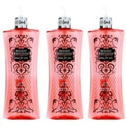Sexiest Fantasies Crazy for You by Parfums De Coeur, 3 Pack 8 oz Body Mist for Women