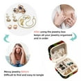 thumbnail image 4 of Cherry Travel Portable Jewelry Organizer: Square Bracelet Holder, Jewelry Display, and Box for Girls and Women, 4 of 6