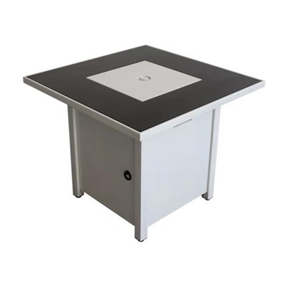 Living Source International 25'' H x 30'' W Steel Outdoor Fire Pit white