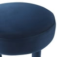 thumbnail image 6 of Modway Toulouse Performance Velvet Bar Stool in Midnight Blue Gold, 6 of 9
