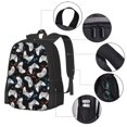 thumbnail image 2 of Balery Game Mochila para hombre y mujer - Tela Oxford 600D resistente - Gran capacidad, resistente al agua, ideal para la escuela, viajes y senderismo, 2 of 6