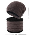 thumbnail image 2 of WREESH Men's Fleece Scarf & Beanie Set - Thermal Winter Neck Gaiter with Thick Knit Hat, Cold Weather Accessories Combo, 2 of 5