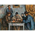 thumbnail image 3 of Cezanne, Paul 18x14 Black Modern Framed Museum Art Print Titled - The Card Players, 3 of 5