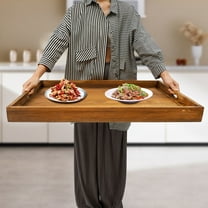 Wooden Stove Top Cover Stove Cover Protector Noodle Board Stove Cover Pine Wood