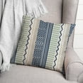 thumbnail image 3 of Creative Products Blue Boho Pattern 18x18 Indoor / Outdoor Pillow, 3 of 3