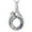 B, variant on AOBOCO Birthday Gifts for Women, Fox Necklace Sterling Silver Fox Pendant with Crystal Anniversary Birthday Jewelry Gifts for Women