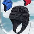 thumbnail image 4 of LJNYFDC Skateboard Riding Head Protector Rugby Headguard Adjustable Strap Ultralight Impact Resistant Soccer Ski Soft Protective Gear for Kids Youth, 4 of 7