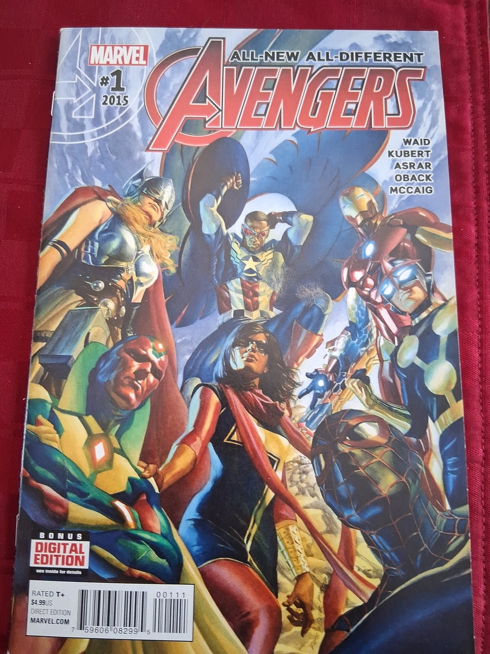 Cover of All-New, All-Different Avengers #1