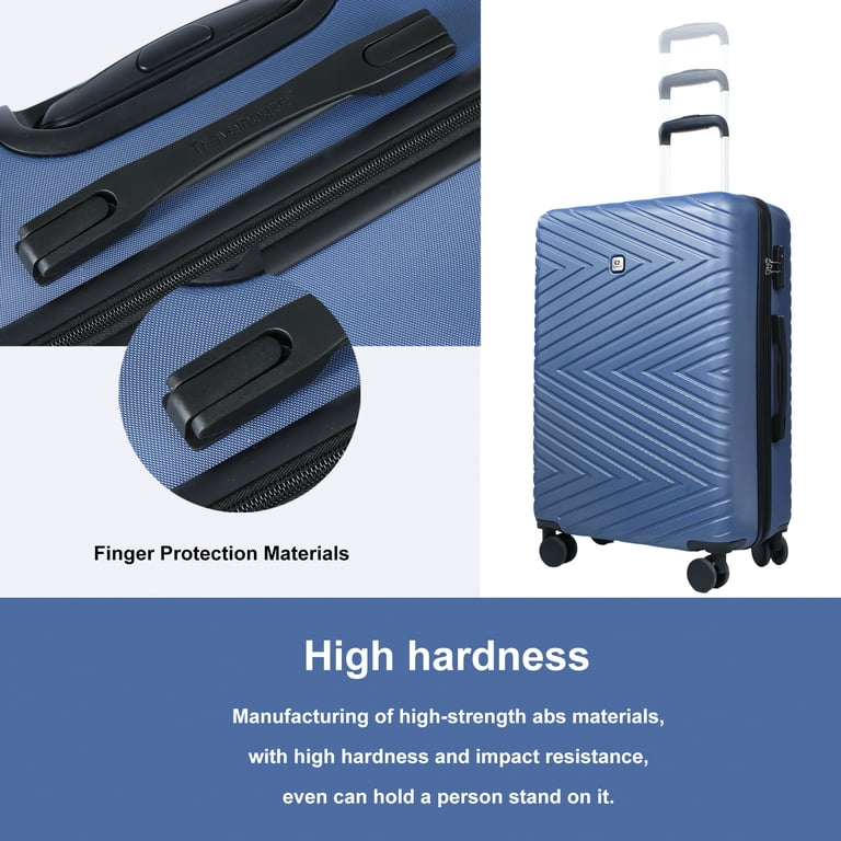 Travelhouse 4 Piece Hardshell Luggage Set with TSA Lock