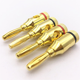 thumbnail image 3 of 24 Piezas de 4 mm de Cable Musical Chapado en , Conector Tipo Banana para Altavoz de Audio, Conector de Clavija para Cable de Altavoz Musical, 3 of 5