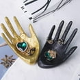 thumbnail image 2 of 2Pcs Resin Buddha Hands RingsTrinket Jewelry Display Stand Rack, 2 of 8