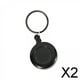 thumbnail image 1 of 2x Llavero Retráctil con Clip para Cinturón, Carretes de Insignia Retráctiles, Cordón para Llave de Personal con Cable de Nailon, Soporte para Llavero 2 piezas, 1 of 10