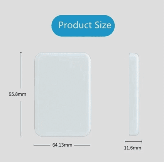 10000mAh Magnetic Wireless Power Bank – Portable Battery Pack Fast Charger for Smartphones