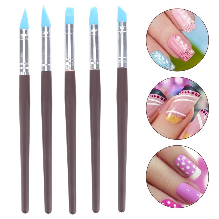 5pcs/set Multi-functional Silicone Brushes For Mixing Epoxy Resin, Liquid  Paints, Easy To Clean