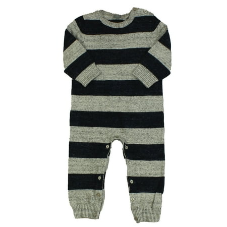 

Pre-owned Gap Boys Blue | Grey | Stripes Long Sleeve Outfit size: 18-24 Months