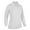 White, variant on Monterey Club Women's Long Sleeve Light Weight Pique Solid Golf Polo Shirt #2071