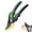 A, variant on Professional Bypass Pruning Shears, SK-5 High Carbon Steel Garden Clippers with Non-Slip Ergonomic Handle & Safety Lock, Sharp Pruners for Trimming Branches, Flowers, Shrubs, Fruit Trees (Black)
