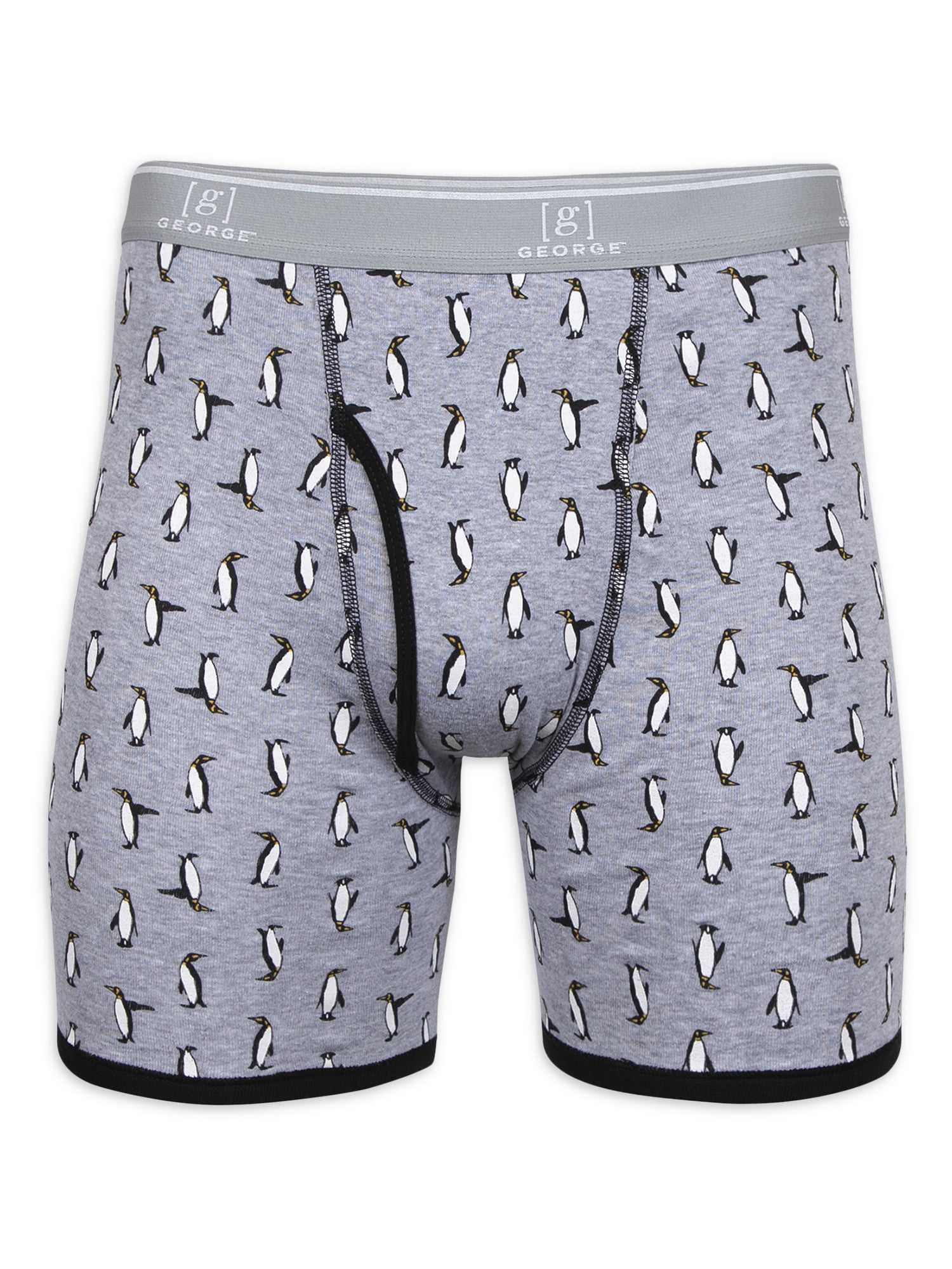George Men's Regular Leg Boxer Briefs, 4-Pack, Sizes S- XL