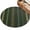 Green, Black, Gold, variant on Round Area Rugs for Living Room,Traditional Geometric Pattern 3ft Washable Rug with Non-Slip Backing Indoor Carpet,Boho Ethnic Stripe on Dark Green Soft Floor Mat for Bedroom Nursery Office Decor