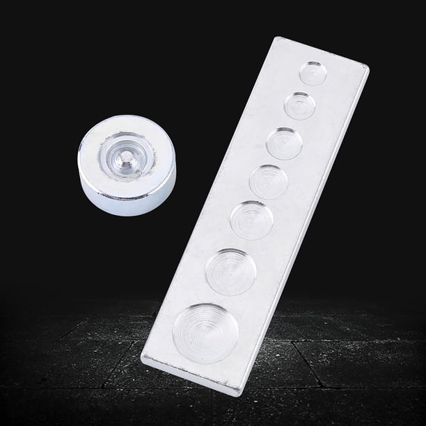 11 Pezas de Cuero para Manualidadas, Cierre una presente, Ajuste de Remaches, Herramientas de Troquelado Con Perforadoras para Proyectos de Manualidadas, REPARACIO Y Y